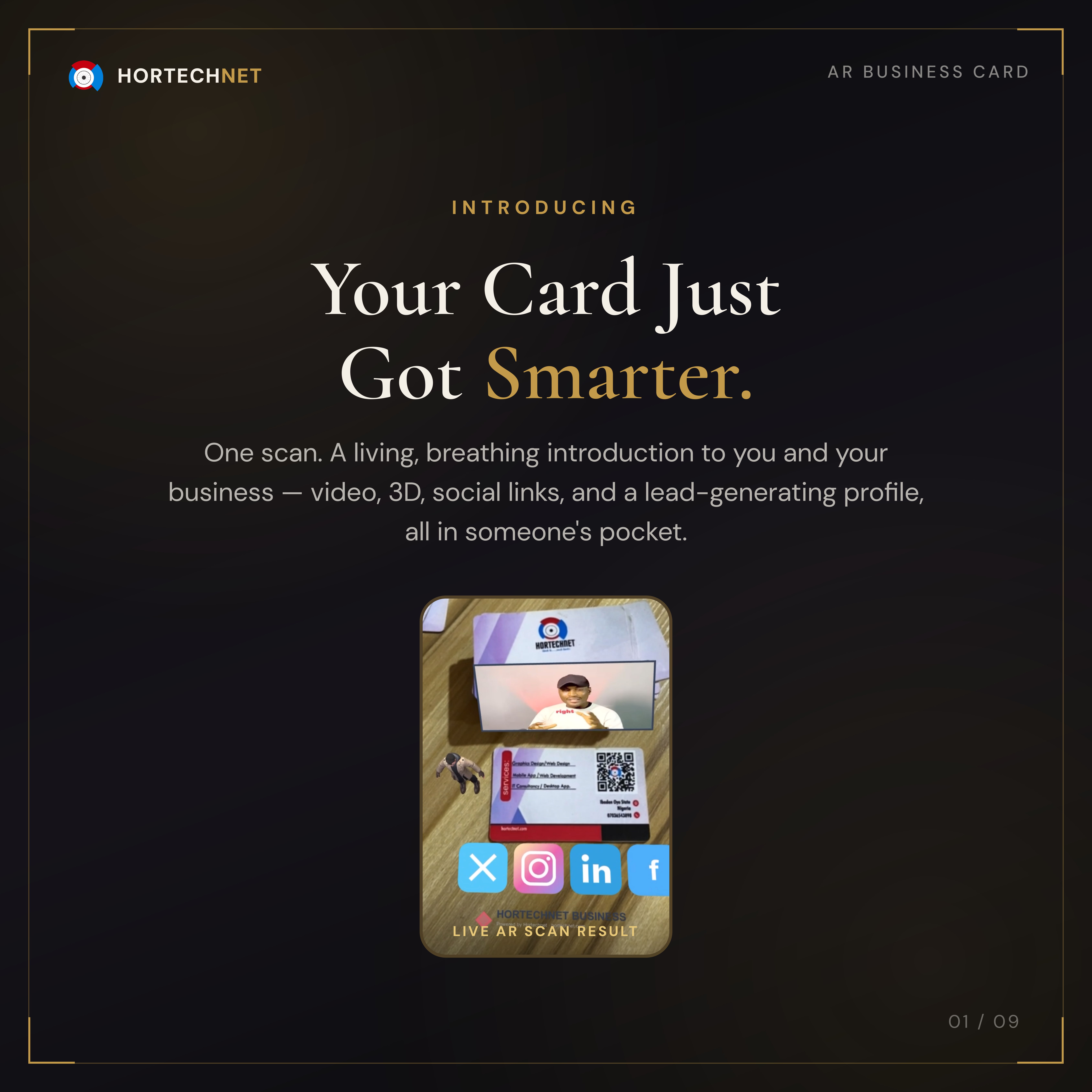 AR Business Card